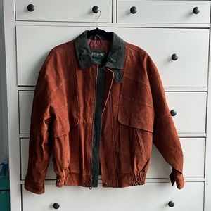 VINTAGE American Eagle real leather jacket